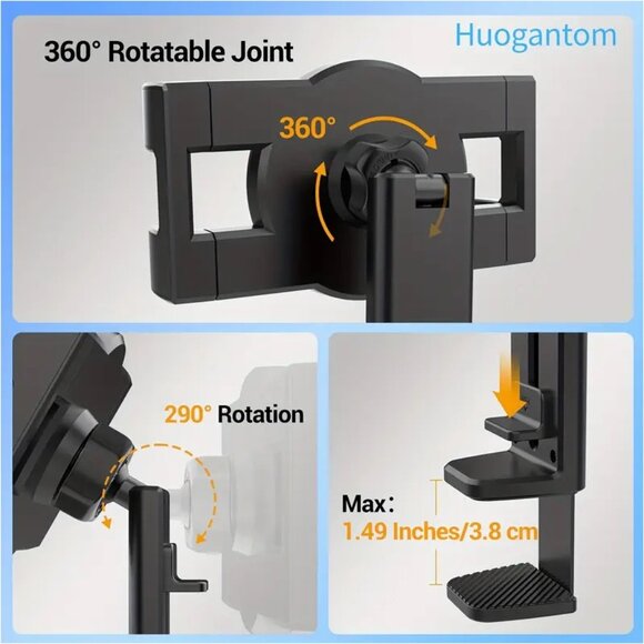 Tablet Holder for Desk or Airplane - Picture 4 of 6